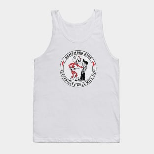 Retro Electricity PSA 1970 Tank Top